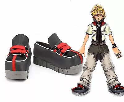 Kingdom Hearts ROXAS Shoe Color Red Cosplay Boots • $16.20