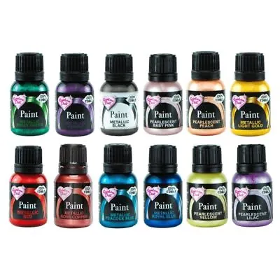 Edible Food Colouring Rainbow Dust Cake Decorating Paint Metallic Lustre • £8.45