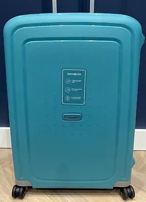 Samsonite S'Cure - Spinner M Suitcase 69 Cm 79 L Blue (Aqua Blue) • £150