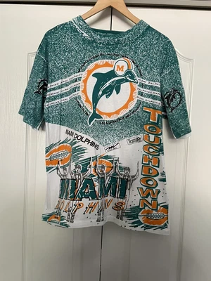 $75 • Buy Vintage Miami Dolphins T Shirt 