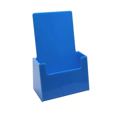 Colour Leaflet Holder Flyer Menu Counter Dispenser Business Card Holder DL A5  • £13.02