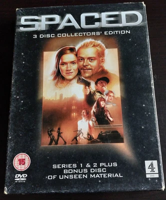 £4 • Buy Spaced 3 Disc Collectors' Edition DVD 2006 Full Series Boxset