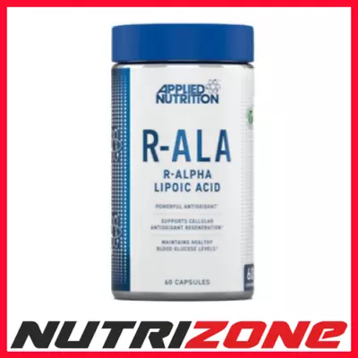 Applied Nutrition R-Ala R-Alpha Lipoic Acid 200mg Powerful Antioxidant - 60 Caps • £33.30