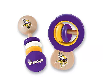 Minnesota Vikings - Baby Rattles 2-Pack • $18.99