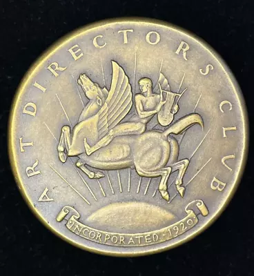 1921 Art Directors Club Medal - MACO - Paul Manship - Former ANS Specimen • $143.50