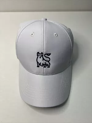 Merrill Lynch Golf Hat Moisture Wicking & UV Coat White Baseball Hat Adjustable • $13.99