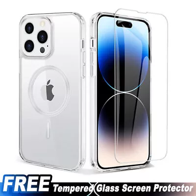 $8.99 • Buy For IPhone 15 14 13 12 11 Pro Max 8 Plus SE XS XR Case MagSafe Shockproof Cover