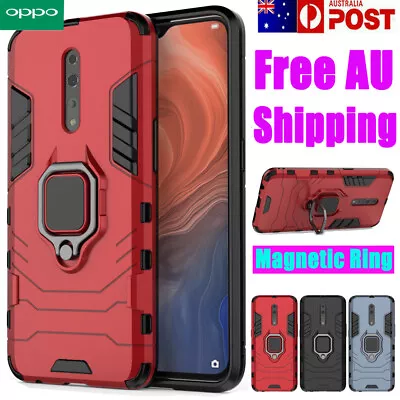 For OPPO A52/Reno Z/A9 2020/R17 Pro/A72/A92Shockproof Case Heavy Duty Ring Cover • $8.79