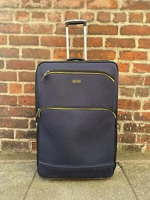 Vintage Chaps Ralph Lauren Travel Suitcase Luggage Telescopic Handle Wheels   • £40.72