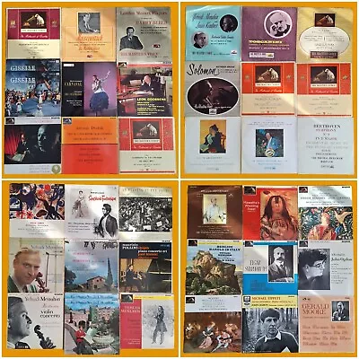 36 HMV Mono Classical Titles 1950s/1960s **Listed** Checked EX Grading Lots 1-36 • $26.11