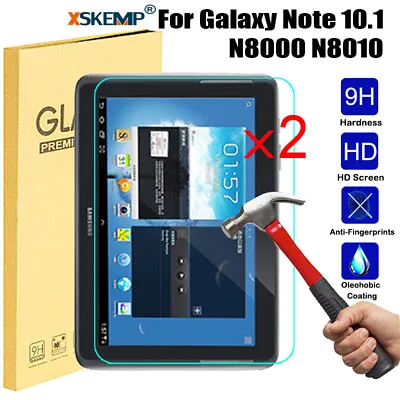 2Pcs For Samsung Galaxy Tab S A 3 4 E S2 S3 Tempered Glass Screen Protector Film • $17.58