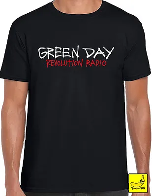 £9.99 • Buy Green Day Revolution Radio T-Shirt Tour Hella Mega Tour Dookie American T-Shirt 