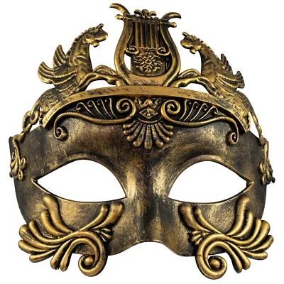 £9.99 • Buy MENS MASQUERADE Mask ROMAN Gladiator | FILIGREE Venetian | Fancy Dress PROM BALL
