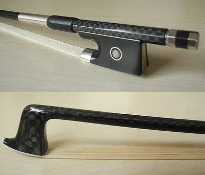 High Quality Weaved Carbon Fiber Violin Bow 4/4 Ebony Frog Great Performance • $29.90