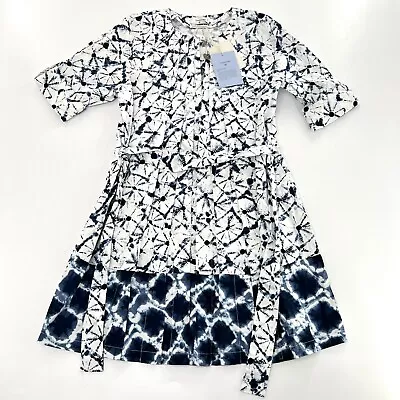 Thakoon For Target Womens Sz XS Shibori Print Button Front Shirt Dress With Belt • $26.99