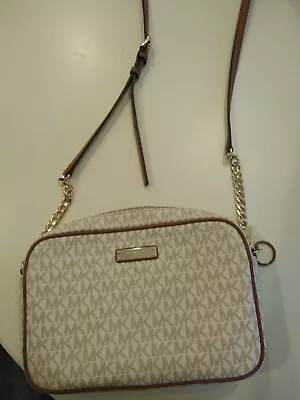 Michael Kors Vanilla East West Crossbody  Handbag • $75