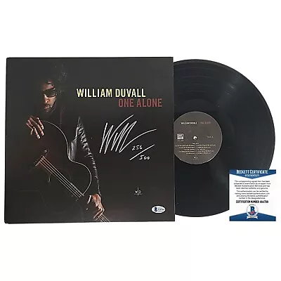 William Duvall Signed Vinyl One Alone Album Beckett Alice In Chains Autograph LP • $338.34