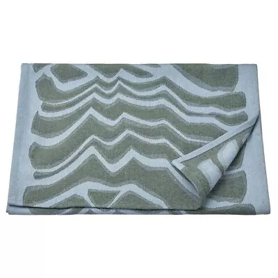 IKEA X MARIMEKKO BASTUA Sauna Towel 18  X 63  Green/Blue (905.447.09 ) NEW • $24.69