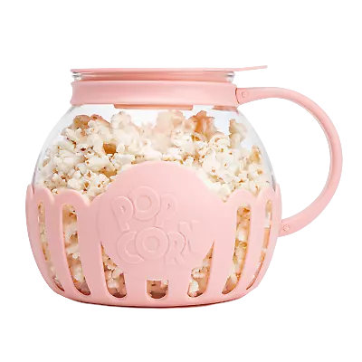 Microwave Popcorn Popper Dishwasher Safe 3.3 Quart  Pink • $14.98