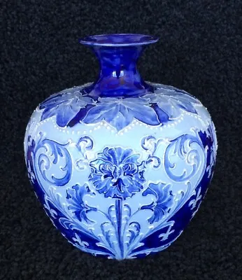 £1942.14 • Buy William Moorcroft Signed Macintyre Florian Ware Dianthus Vase