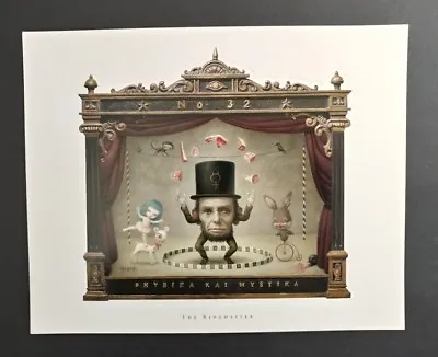 Mark Ryden Lithograph Print Set The Ringmaster Embossed Boarder  • $110