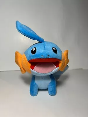 USED TOMY Pokemon MUDKIP Plush Stuffed Animal Toy Doll 2015 • $18.99