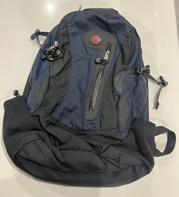 Mammut Backpack Matrix 25L Navy Black Vintage Day Pack Hiking Cordura Laptop • $59.99