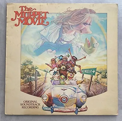 THE MUPPET MOVIE Original Soundtrack Vinyl LP UK Pressing Import 1979 CBS 70170 • $24.99