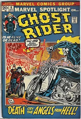 Marvel Spotlight #6 2nd App Of Ghost Rider - Origin Of Ghost Rider 1972  LOOK! • $200