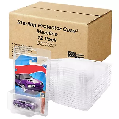 Sterling Protector Case Mainline 12 Pack For Hot Wheels & Matchbox Basic • $24.95