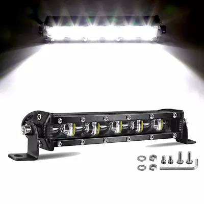 7inch LED Work Light Bar Slim DRL Truck SUV ATV UTV Boat Offroad Fog Snow Lamp • $10.79