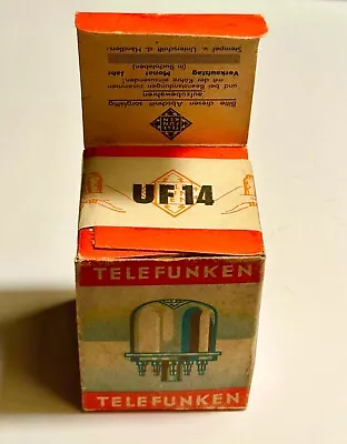 Telefunken UF14 SEALED IN BOX Replacement For VF14 Neumann U47 Mic NIB NOS • £1047.17