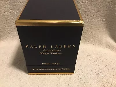 Ralph Lauren Upper Fifth Scented Candle 9.6 Oz / 272 G New In Box • £48.18