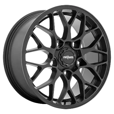19x8.5 Rotiform R190 Matte Black Wheel 5x4.5 (35mm) • $422
