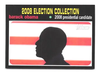 2009 Topps American Heritage Barack Obama 2008 Election Collection SP 127 • $4.95