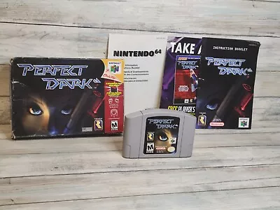 Perfect Dark N64 Nintendo 64 Complete With Box And Manual CIB • $45