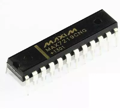 MAXIM MAX7219CNG DIP-24 LED Display Driver IC NEW C • $0.94