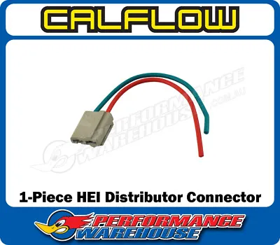HEI Distributor 1-Piece Power & Tachometer Wire Pigtail Connector CAL-A6933 • $13.50