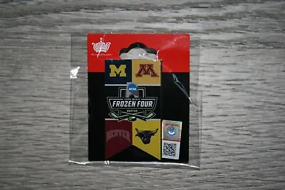 2022 NCAA Mens Frozen Four Team Logo Pin Denver MN State Michigan Minnesota • $14.99