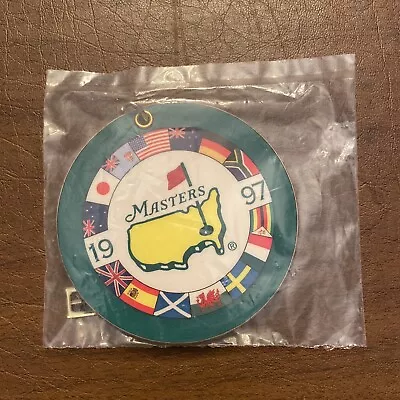 Vintage 1997 Masters Golf Augusta National Bag Tag • $189.99