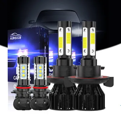 For Mitsubishi Eclipse Hatchback 2-Door 2009-2012 LED Headlight Fog Lights Bulbs • $39.99