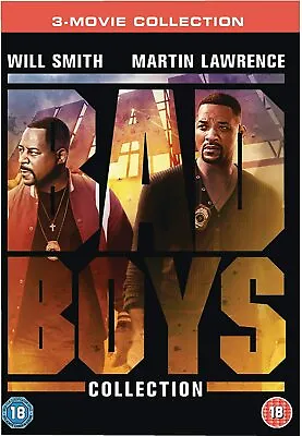 £24.99 • Buy BAD BOYS TRILOGY 1-3 DVD COMPLETE COLLECTION PART 1 2 3 MOVIE FILM UK Releas R2