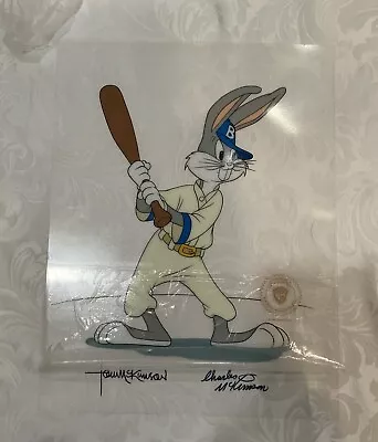 1992 Warner Brothers LTD ED Baseball Bugs Signed By Thomas And Charles McKimson • $225