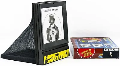 £9.90 • Buy New BB Gun Airsoft Target With Net Catcher BB Pellets Holder Air Sport Shooting