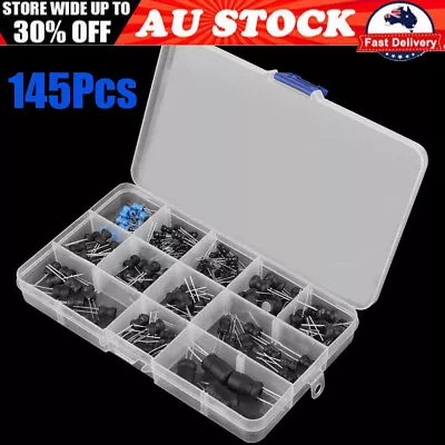 145Pcs/Set Professional 10uH-10mH 12 Values Choke Inductors Assorted Kit • $22.39