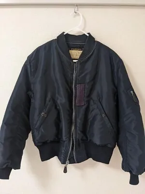 Buzz Rickson's B-15C Flight Jacket Men Size 38 Navy • $531