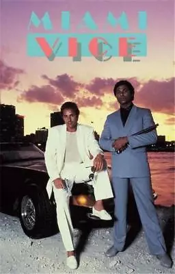 Miami Vice Don Johnson Philip Michael Thomas  Poster • $21.99