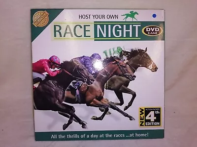 Host Your Own Race Night DVD Board Game 4th Edition Games Night Ages 14+ • £11.99