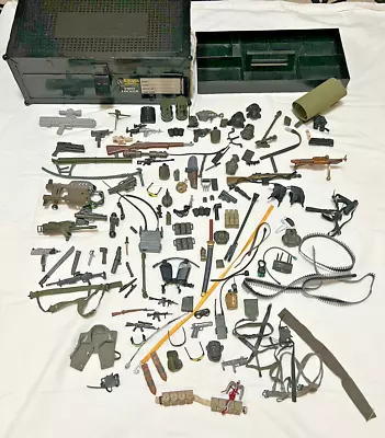 Vintage  Blockman  Military Foot Locker G.I. Joe Weapons & Accessories • $39.95