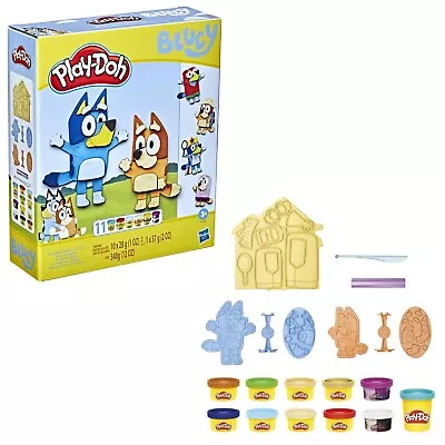 Play-Doh Bluey Make 'n Mash Costumes Playset For Kids 3 Years And Up With 11 ... • $32.95